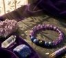 Aquarius Zodiac Bracelet with Amethyst & Lapis Lazuli | Samadhan 1
