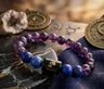 Aquarius Zodiac Bracelet with Amethyst & Lapis Lazuli | Samadhan 2