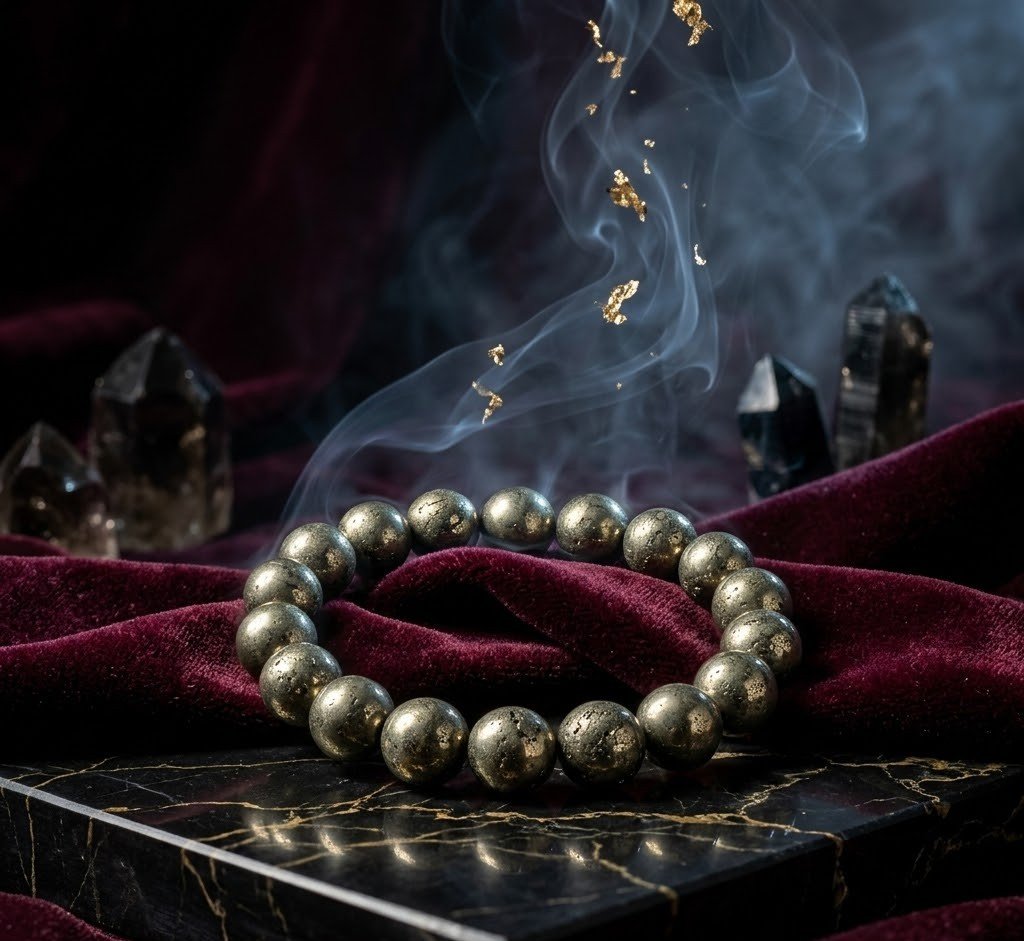 Original Natural Pyrite Bracelet for Wealth, Prosperity & Business Success 2