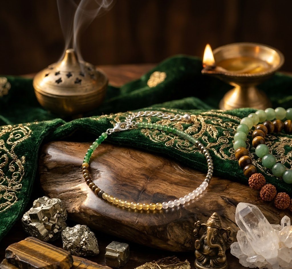Original Natural Dhan Yog Anklet for Wealth, Prosperity & Financial Growth 3