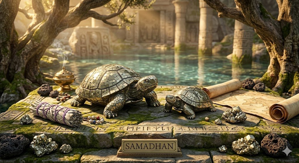 Original Natural Pyrite Turtle for Wealth, Prosperity, Good Luck & Positive Energy | 2
