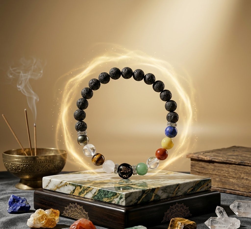 Original Natural Navgrah Shanti Bracelet for Planetary Balance, Protection & Positive Energy 2