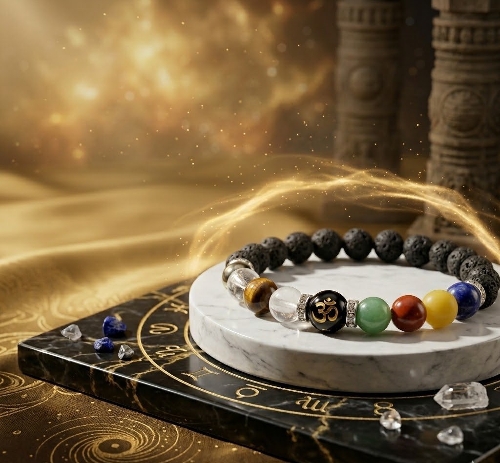 Original Natural Navgrah Shanti Bracelet for Planetary Balance, Protection & Positive Energy 3
