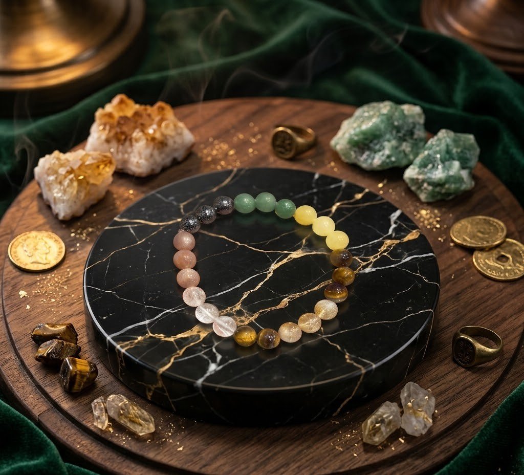 Original Natural Business Success Bracelet for Wealth, Career Growth & Prosperity 2