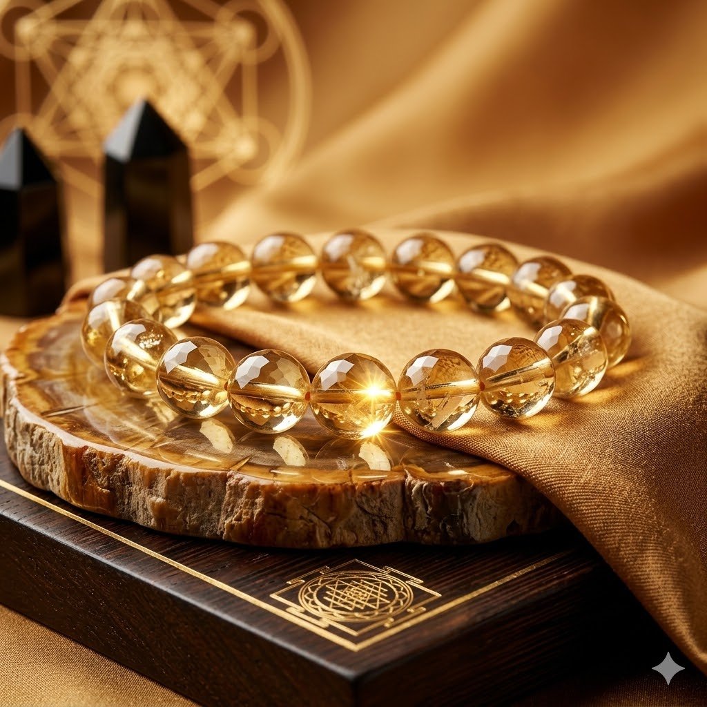 Original Natural Citrine Bracelet for Wealth, Success & Positive Energy  2