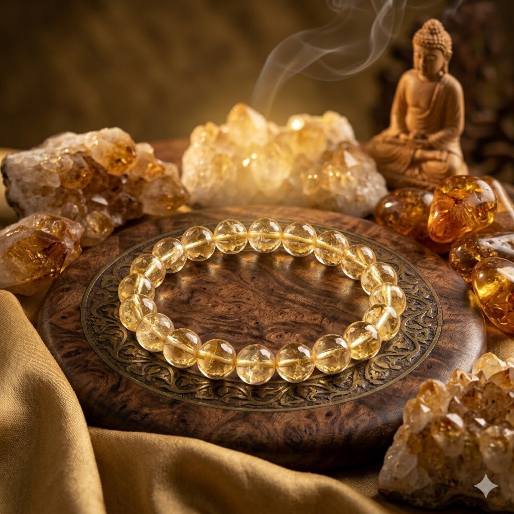 Original Natural Citrine Bracelet for Wealth, Success & Positive Energy  3